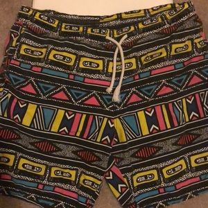 H&M Graphic Design Shorts